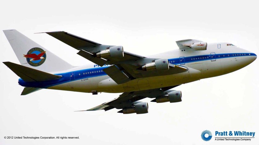 Pratt &amp; Whitney Boeing 747sp