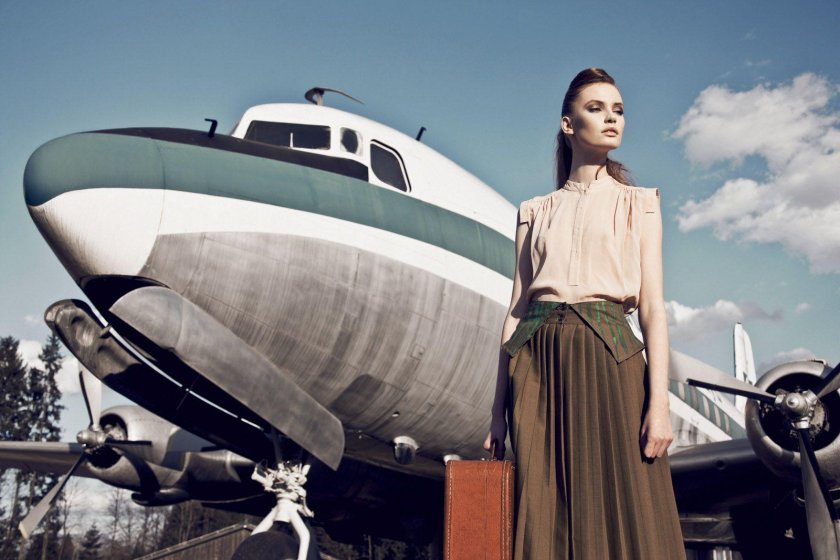 Фотосессия с самолетом