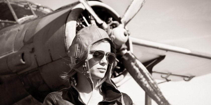 Керри Дункан летчица