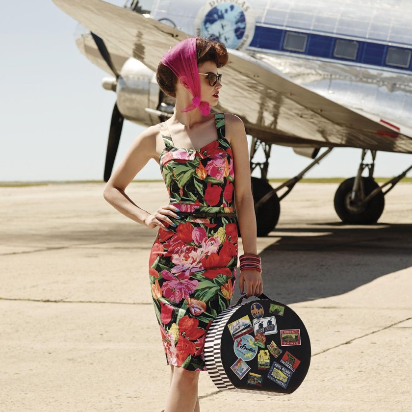 Платье в стиле самолет