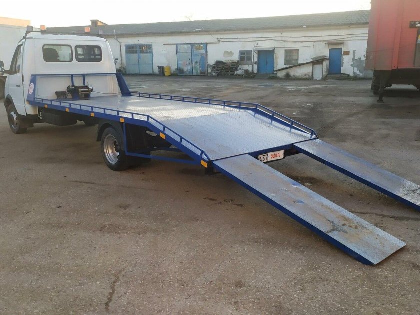 Эвакуаторная платформа на Газель