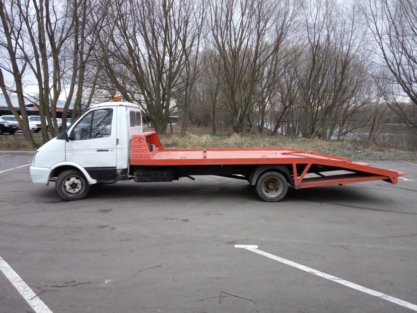 Эвакуатор газель