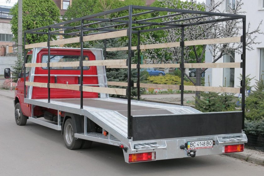 Платформа эвакуатора на Газель