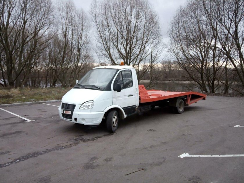 Газель белая эвакуатор