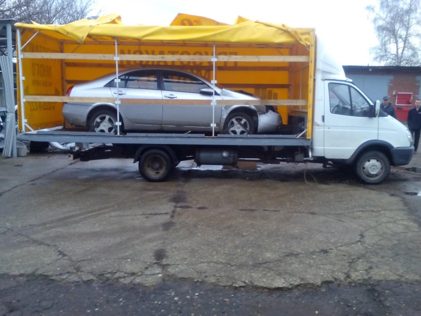 Эвакуатор Газель 6 метров