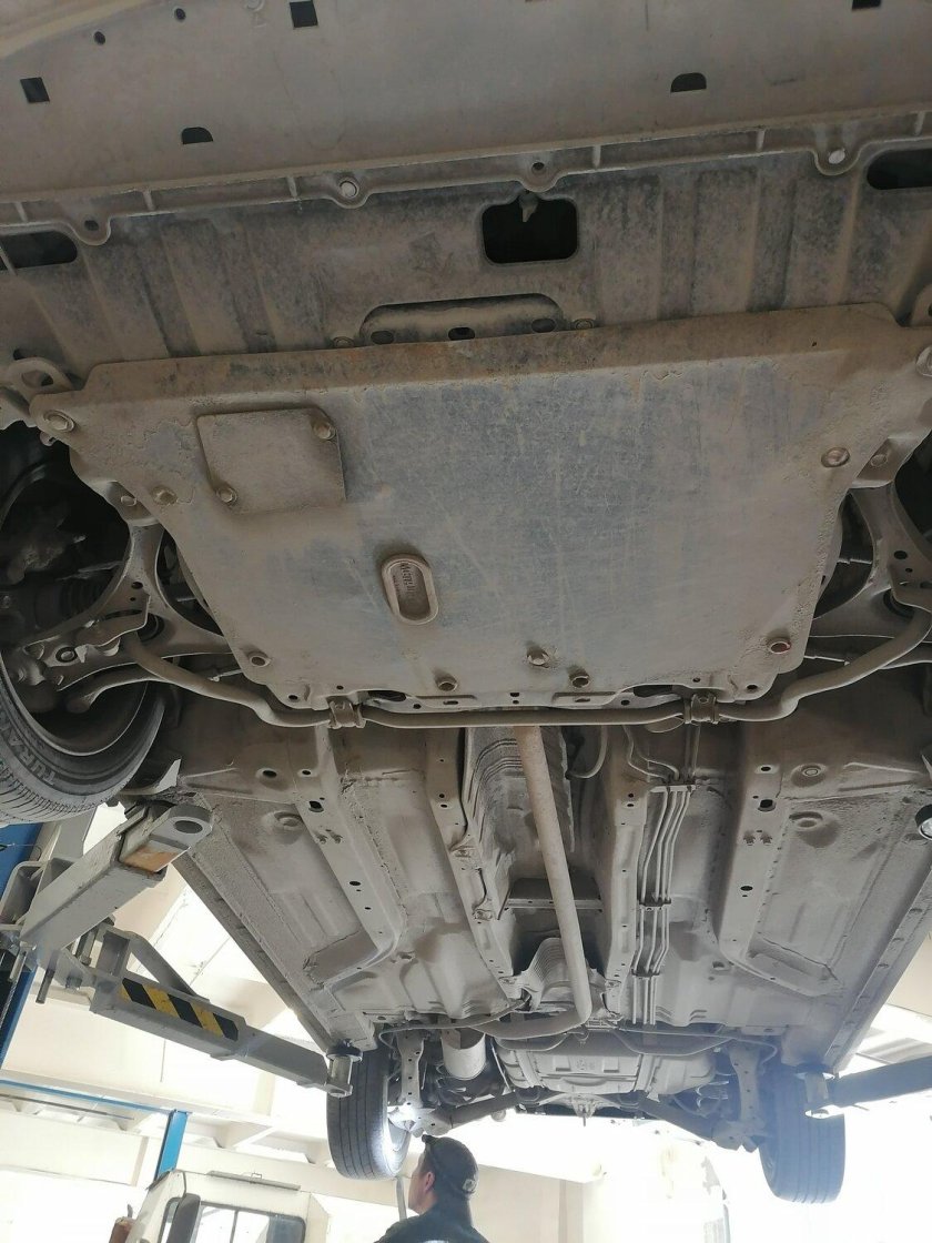 Защита днища шевроле круз