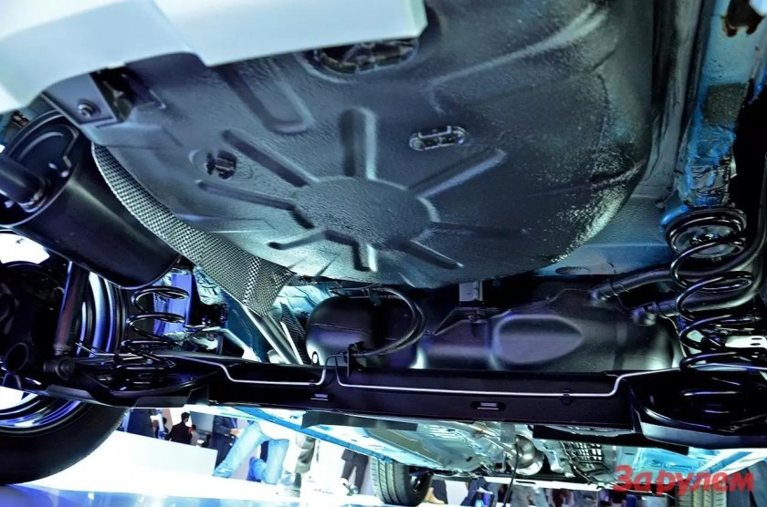 Днище Рено Логан степвей