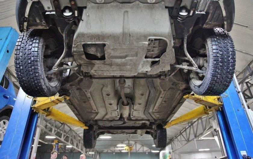 Лада гранта фл вид снизу