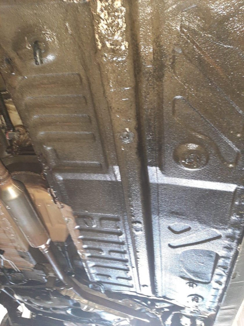 Днище Рено Логан 1