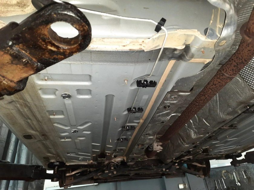 Днище Рено Меган 2