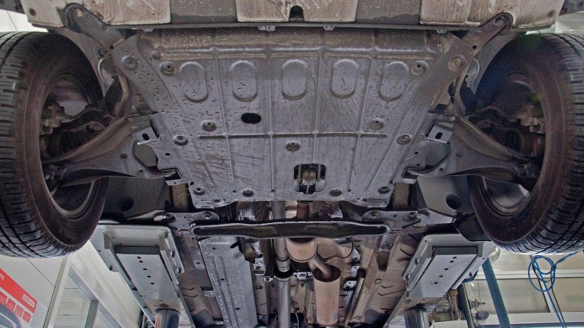 Днище Рено Дастер 4х4