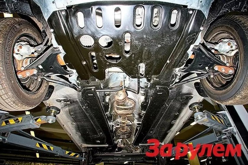 Днище Рено Логан 1