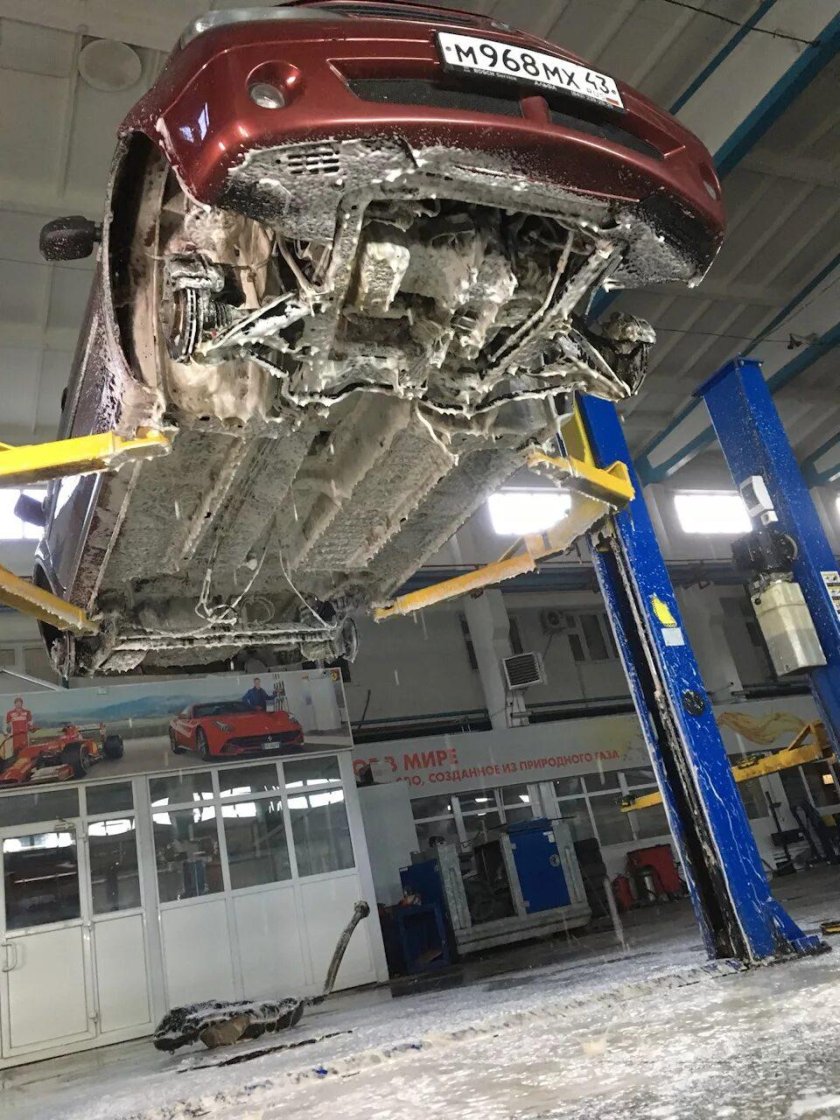 Днище Рено Логан 2