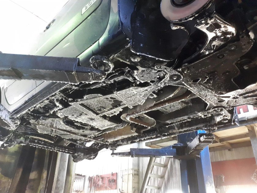 Renault Espace 4 днище