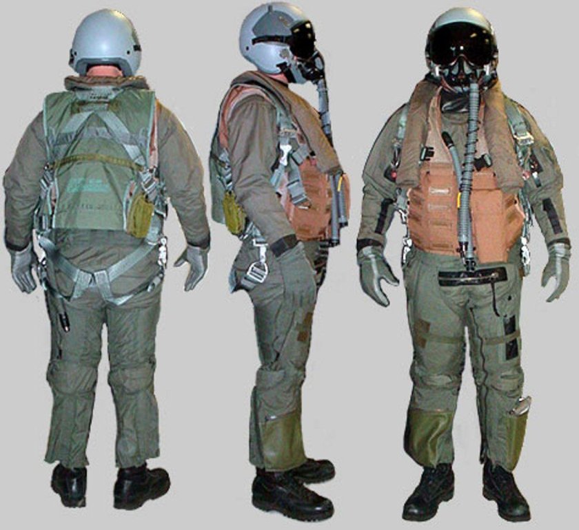 Снаряжение летчика ВВС РФ