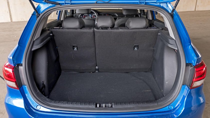 Kia Rio хэтчбек 2018 багажник