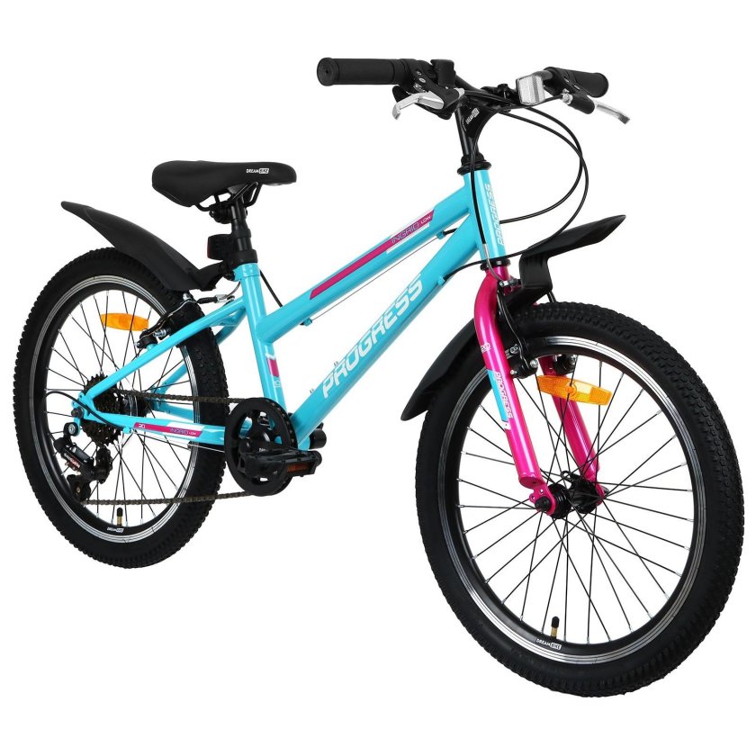 Велосипед 20" progress Sierra FS Rus, синий 13"