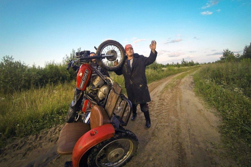 ИЖ Юпитер 5 в деревне