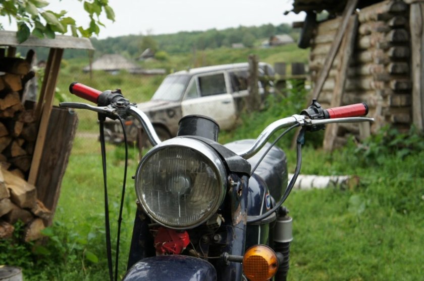 Мопед деревенский