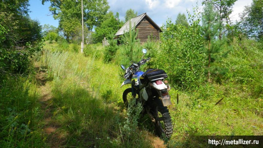 Эндуро в деревне