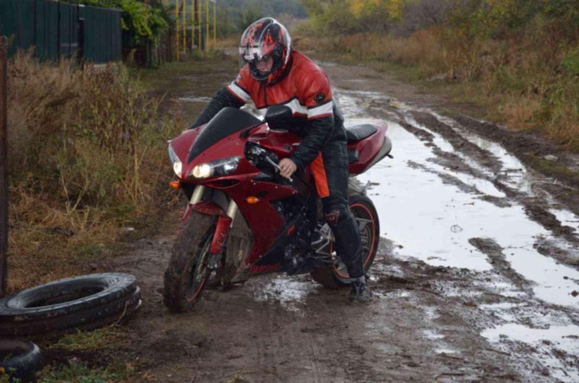 Сельский мотоцикл