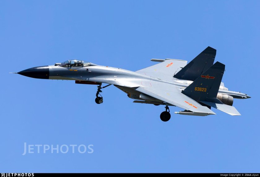 J-16 истребитель китай