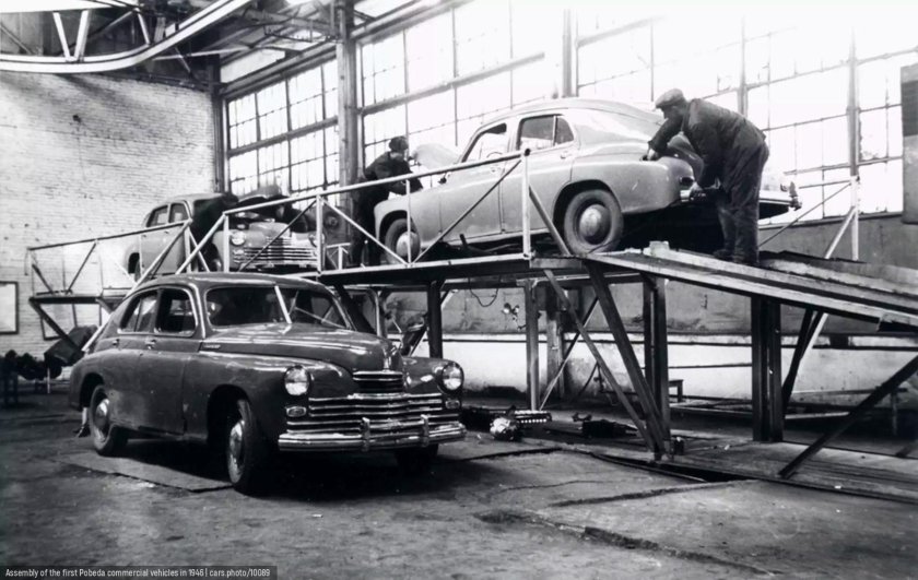 ГАЗ м20 победа конвейер