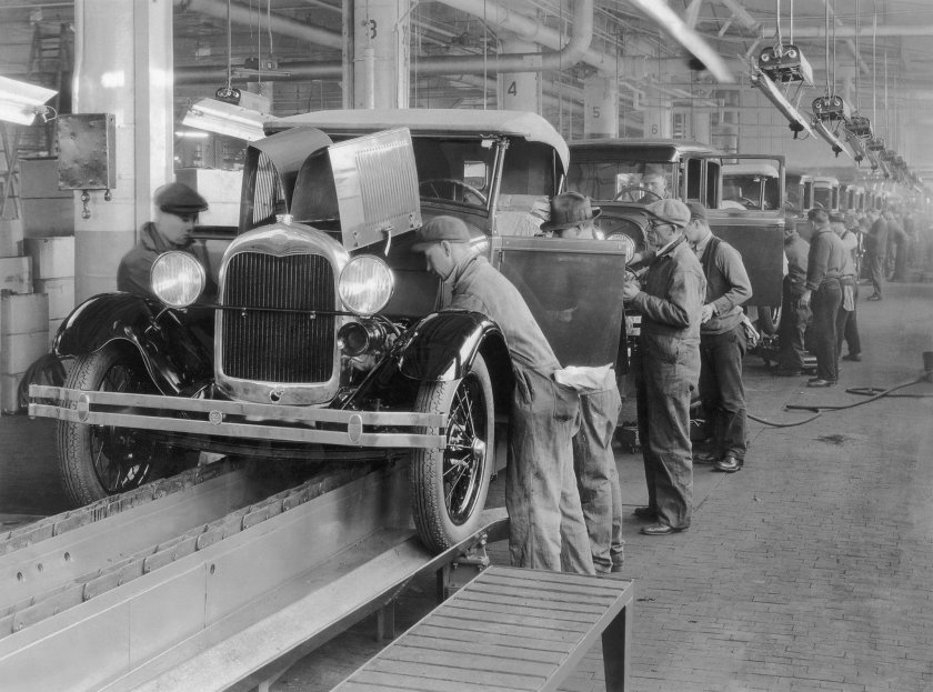 Завод Генри Форда 1920