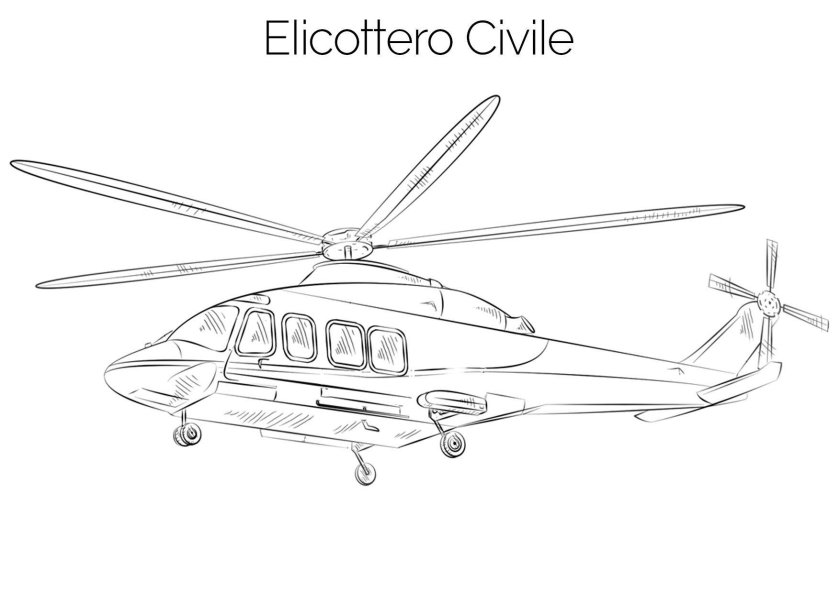 Вертолеты. Раскраска