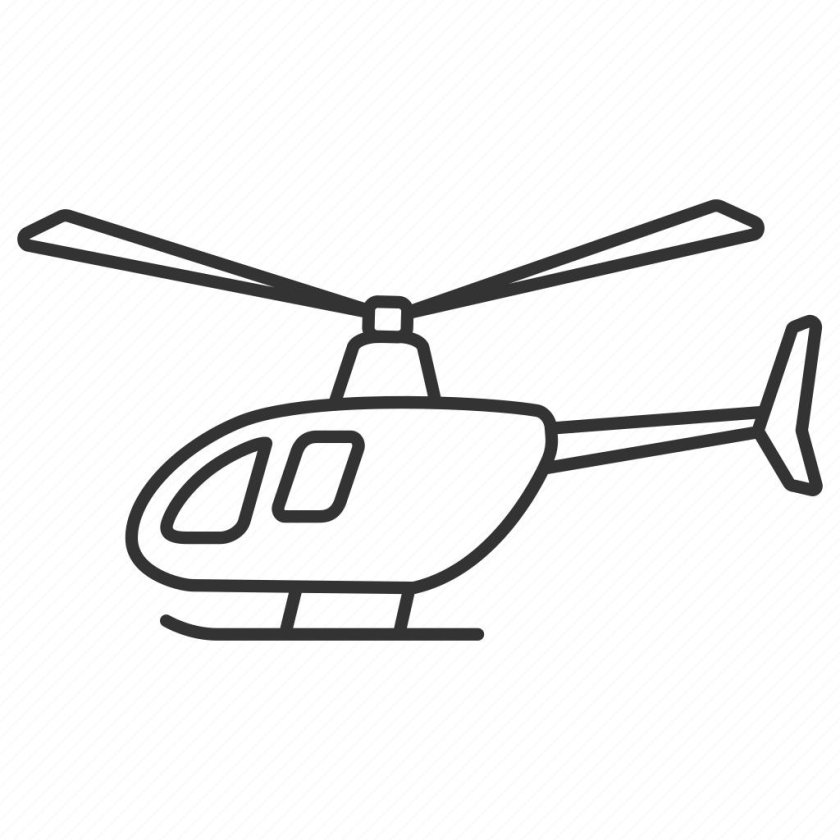 Вертолет для рисования