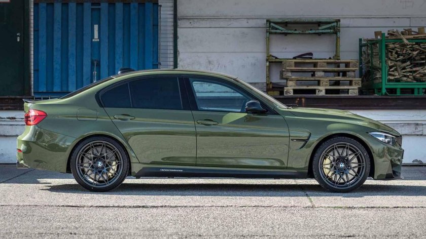 BMW m5 Urban Green