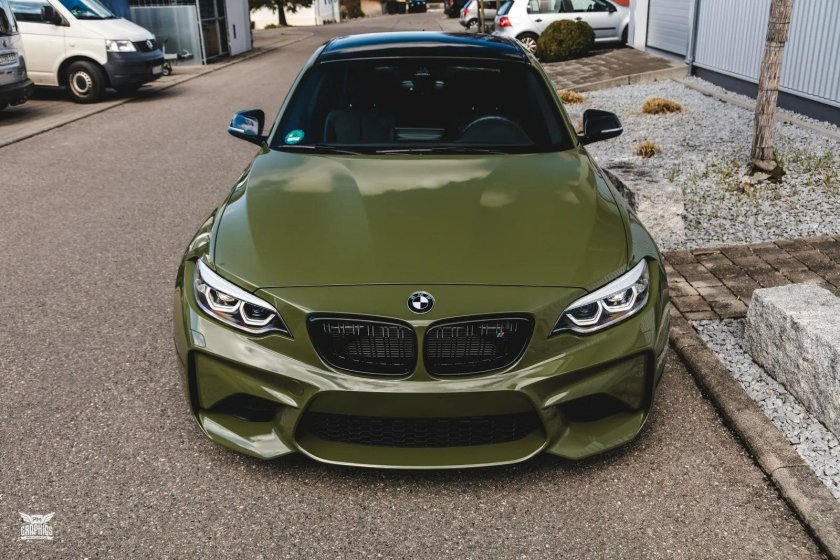 BMW m4 f82 Urban Green