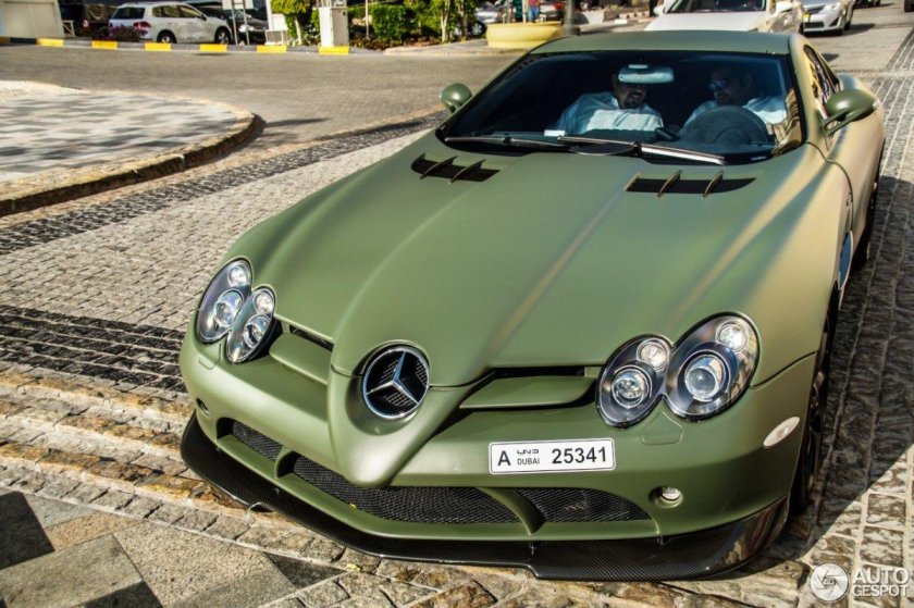 SLR MCLAREN зеленый