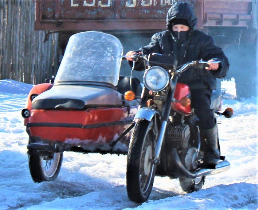 ИЖ Планета 5 с коляской