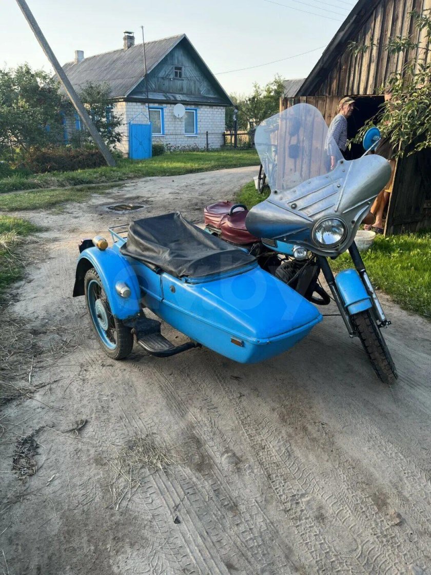 Скутер с люлькой