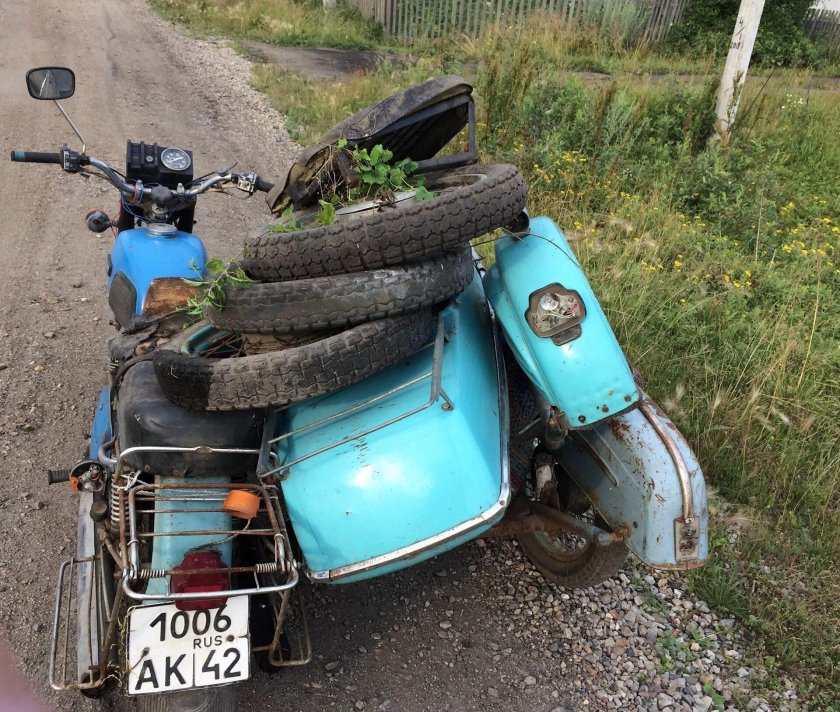 ИЖ Юпитер 4 с коляской