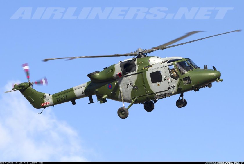 Westland Lynx вертолет