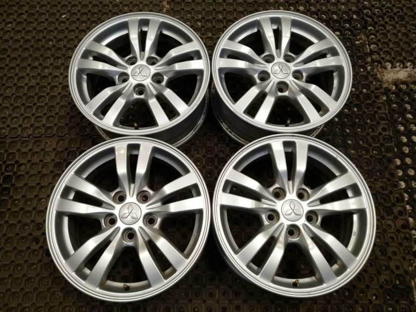 Оригинальные литые диски митсубиси лансер 10