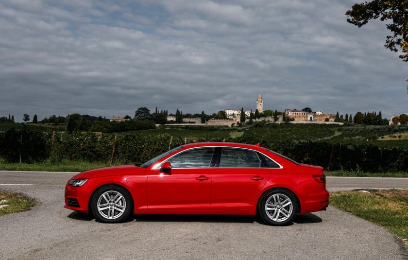 Audi a4 Red
