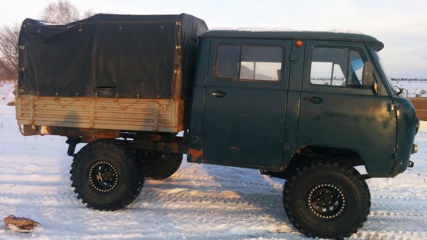 УАЗ фермер 39094 лифт