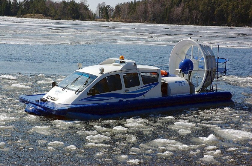 Амфибийный катер Марс 700