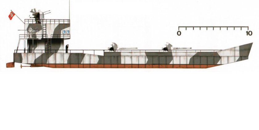 Быстроходная десантная баржа