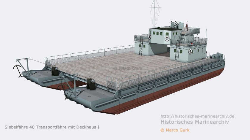 Самоходная баржа Зибель