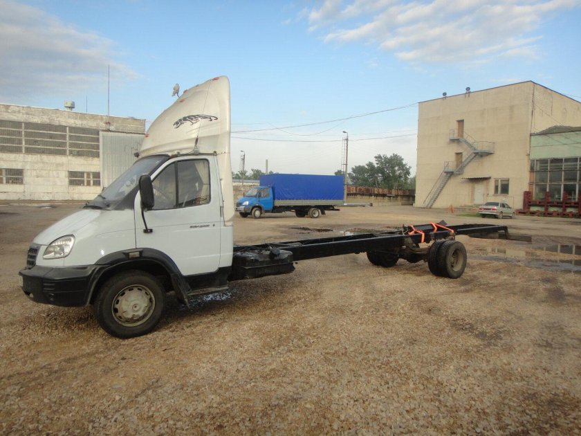 Удлинение рамы Газель фермер под эвакуатор