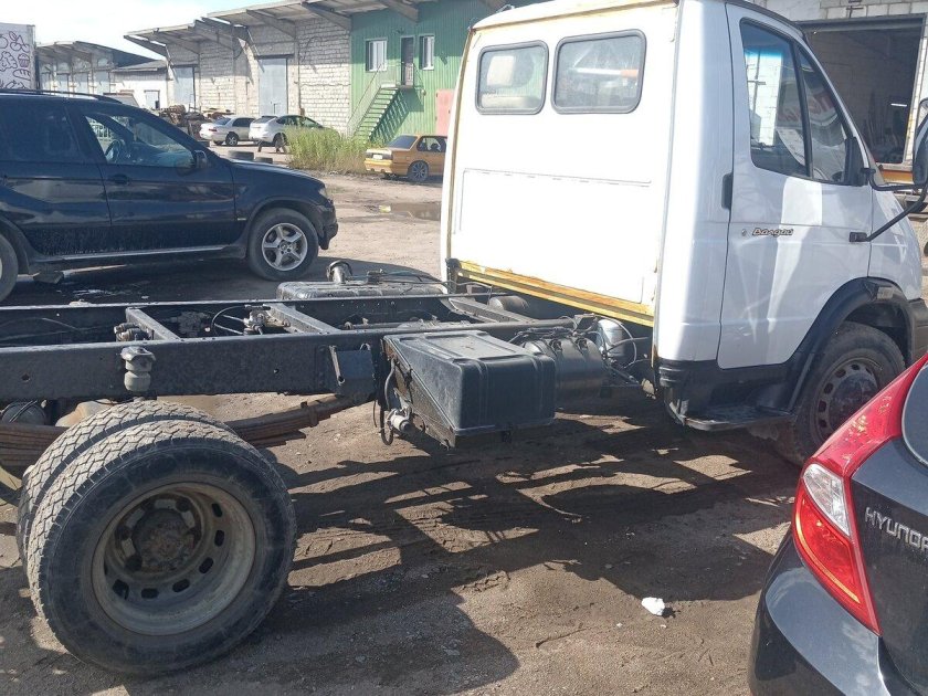 Удлинение рамы газель