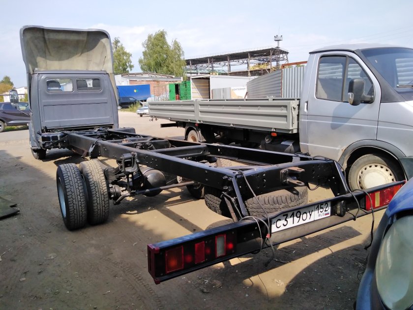 Удлинённая рама Валдай