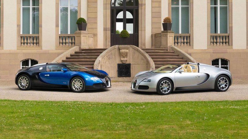 Электромобиль Бугатти Вейрон