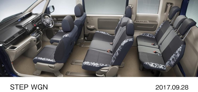 Honda Stepwgn 2017 салон