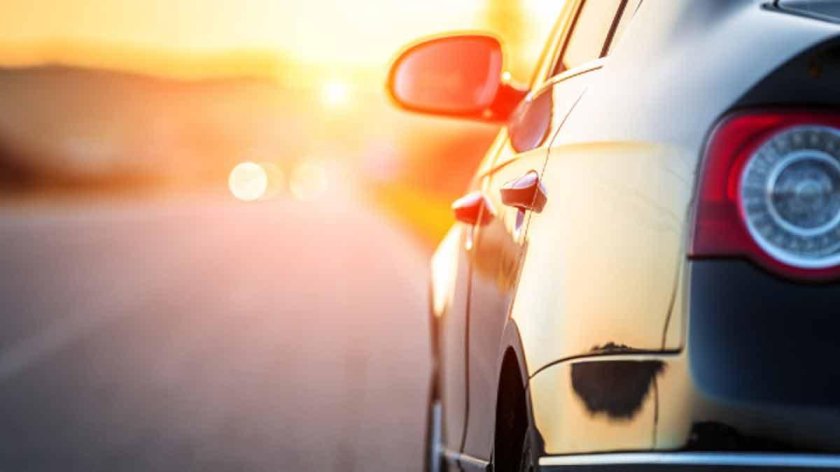 Размытый фон авто