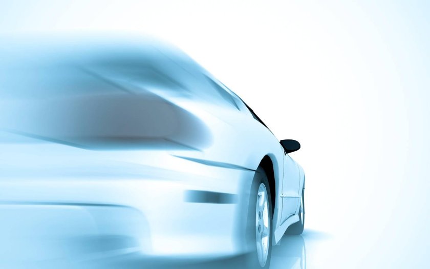 Машина размытая